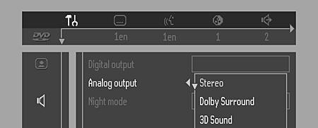 Hvis du ikke har en digital flerkanalsdekoder, stiller du den digitale kontakten på PCM (Pulse Code Modulation).