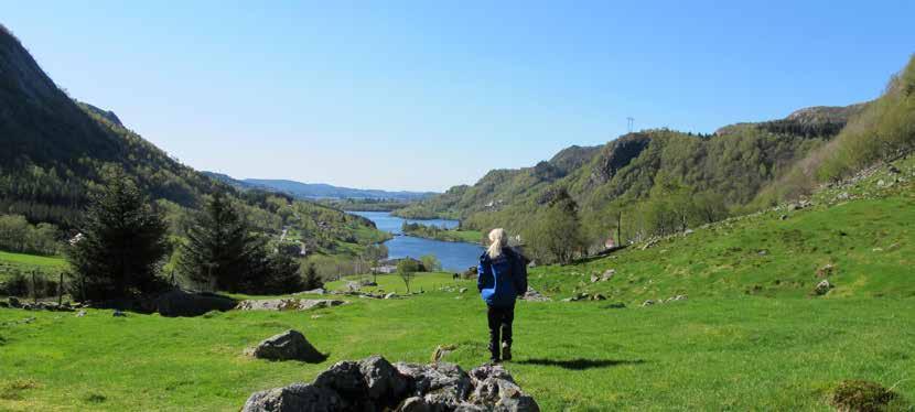 4. BLÅGRØNNE BERGEN Bergen er en by i naturen. Forholdene for et allsidig og variert friluftsliv ligger godt til rette, med både fjell og skog, kystsone og vassdrag spredt i hele kommunen.