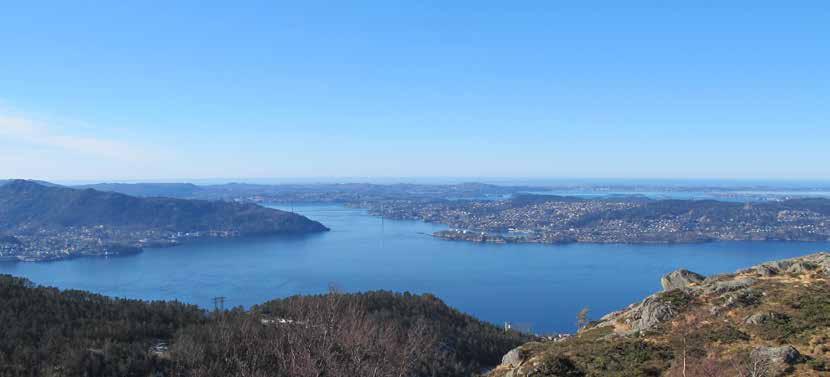 7. BERGEN I REGIONEN Regionale og statlige funksjoner Bergen er sentrum i en region med et bredt sammensatt næringsliv med stort vekstpotensiale.