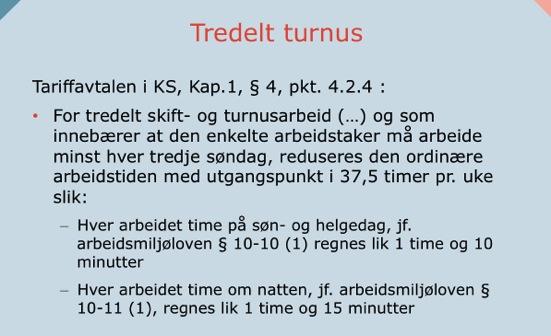 mengden kvelds- og nattarbeid må utgjøre i gjennomsnitt mellom 22 minutter og 1 time og 39 min etter kl. 20.00.