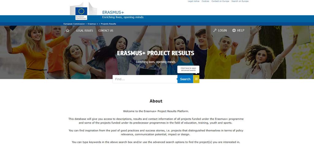 Erasmus+ Project Result Database http://ec.