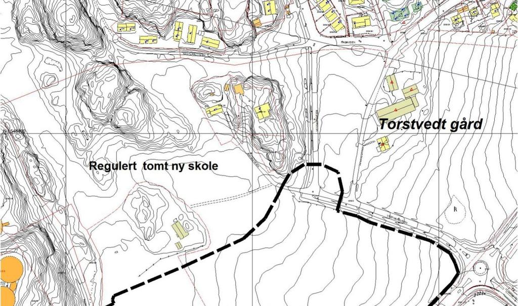 Reguleringsplan for Torstvedt Syd, Larvik Side 3 1 INNLEDNING 1.1 Bakgrunn Analysen er utarbeidet i forbindelse med reguleringsarbeid for Torstvedt syd, gbnr. 2009/32 og del av 2009/2.