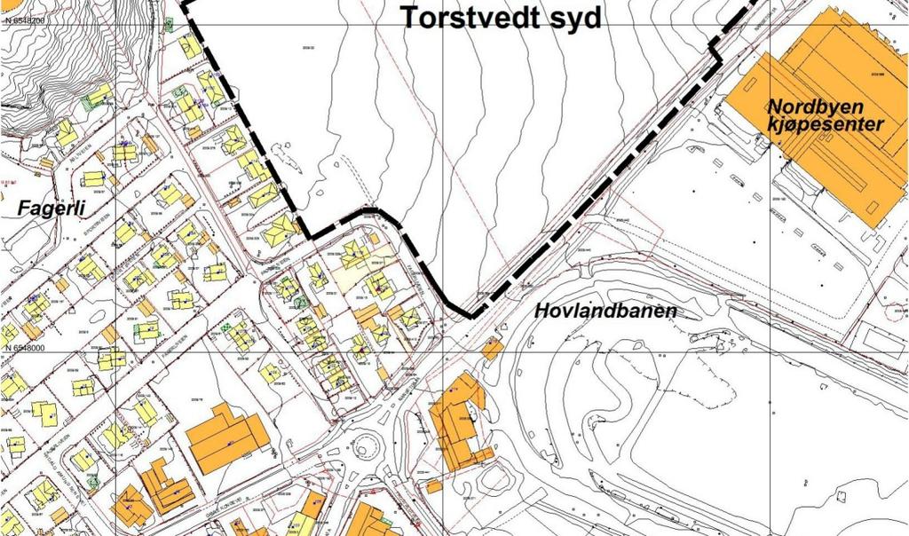 1: ROS: I henhold til Pbl. 4-3 skal det for alle områder avsatt til bebyggelse og anlegg gjennomføres en risiko- og sårbarhetsanalyse (). Slike analyser skal foreligge før 1.