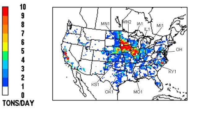 AMMONIA EMISSIONS Ammonia, Tg N a -1 GLOBAL Livestock Fertilizer Humans