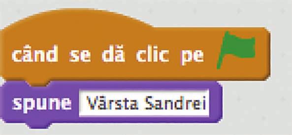 alăturată: Cine este mai mare? Sandra sau Flavius?