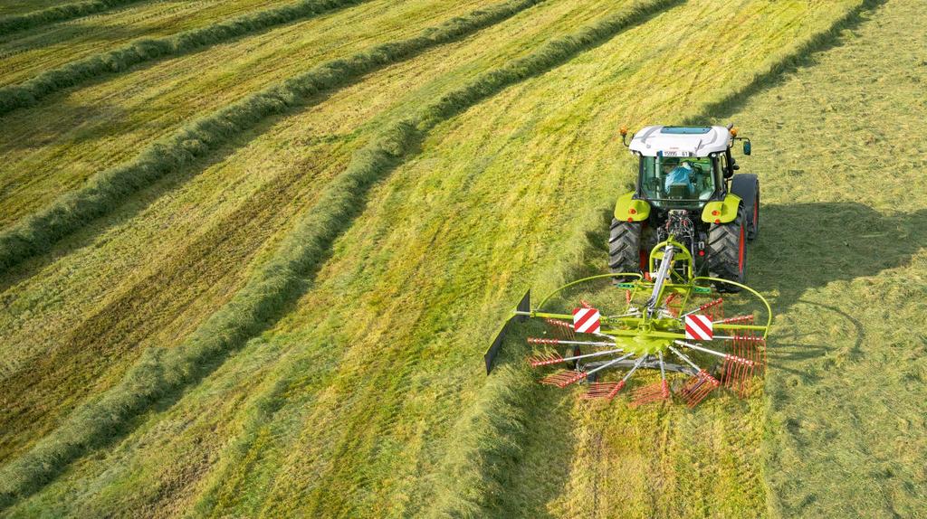 En som kan det meste. Strenglegger med én rotor Rive med én rotor. LINER med én rotor fra CLAAS er spesielt egnet for driftsenheter som høster avlingen selv og ofte arbeider på mindre arealer.