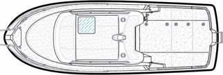 10 m Halvplanende med kjøl Semidisplacement with skeg....................................... Vekt std.
