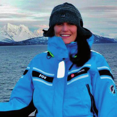 Hun har nå funnet sin drømmejobb, å få dele fantastiske opplevelser i polare strøk med gjester om bord MS Fram.