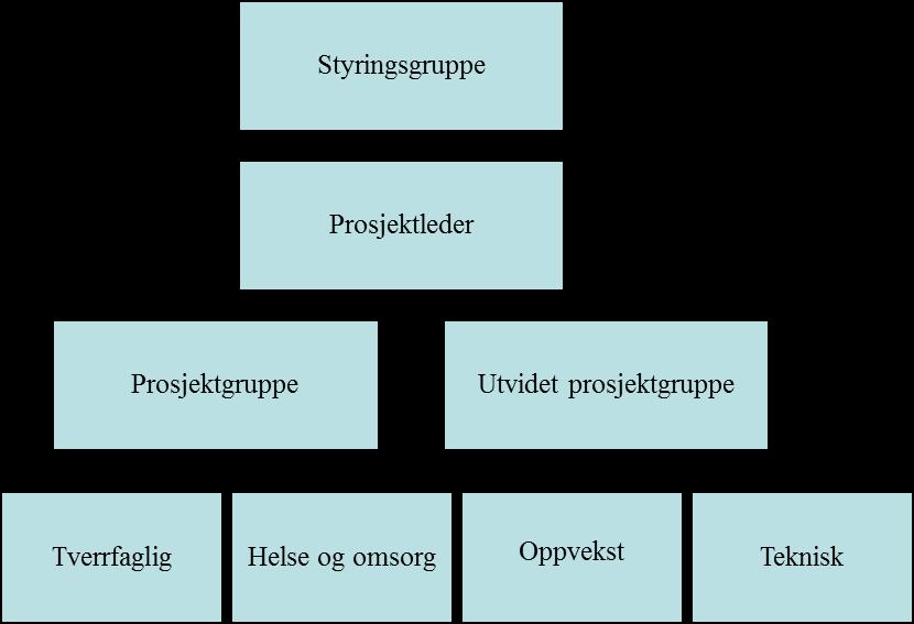 Prosjektorganisering Rådmennene Steinkjer/Verran, Snåsa og Inderøy og tillitsvalgte Renate Nilsen og