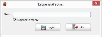 Trykk Lagre. Neste gang du skal lage et notat, har du flere å velge i. UF-17.