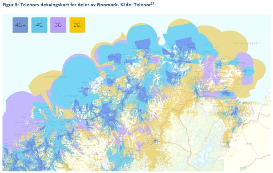 Landbasert løsning - LTE-system med master på Svalbard,