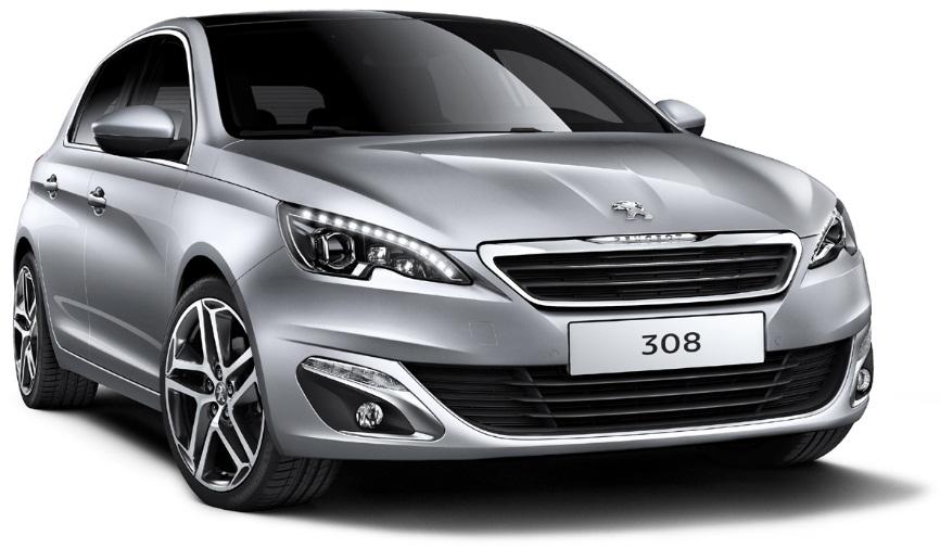 Peugeot Norge Peugeot 308 Prisliste gjeldende fra 01.01.2017 Personbil Reg. avgift Miljøklass. Veil.utsalgspris 308 5D Active Blue Lion 1.
