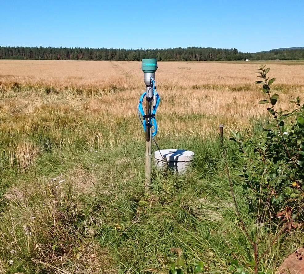 Plantevernmidler i grunnvann Forprosjekt automatisert overvåking i faste