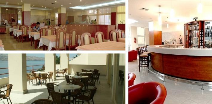 Hotellets restaurant kan by på litt av hvert og de serverer både lokale og