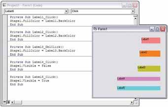 شکل ١5 ١٢ ١ از گزینگان File گزینه مربوط به ایجاد پرونده اجرایی ).exe( را انتخاب کنید. ٢ در پنجره Make Project در کادر in: Save محل ذخیره پرونده را Desktop تعیین کنید.