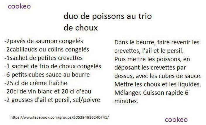 Trio de chou au