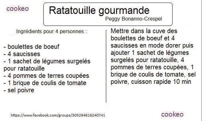 Ratatouille et poulet