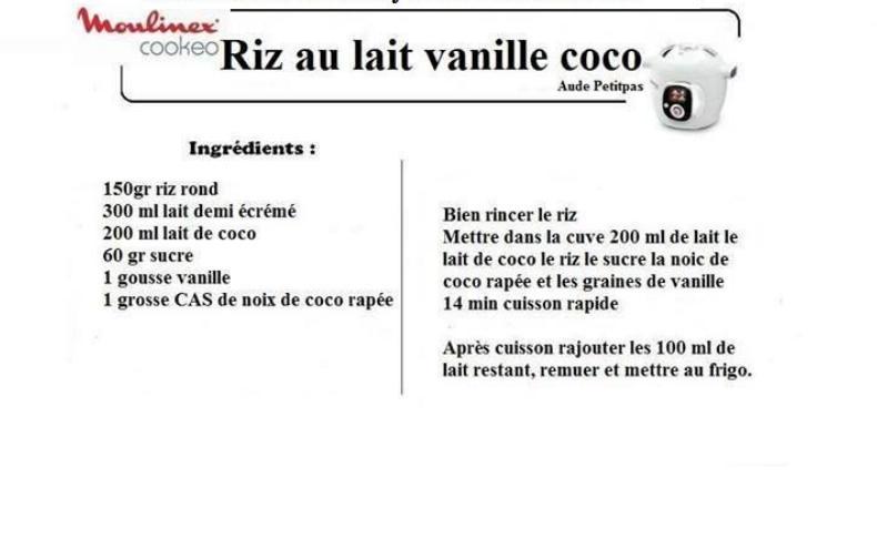 Riz au lait grenadine