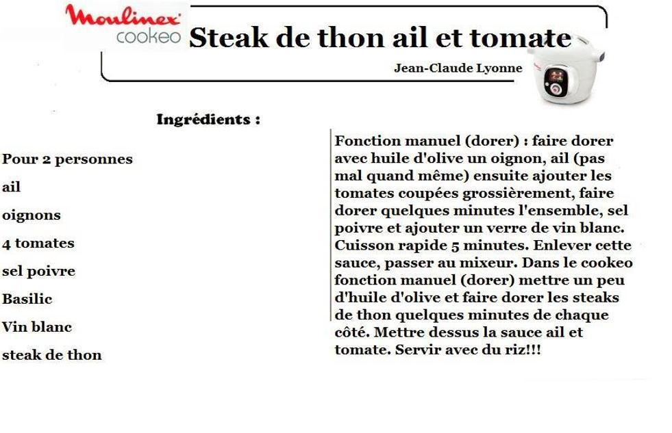 Steaks de thon
