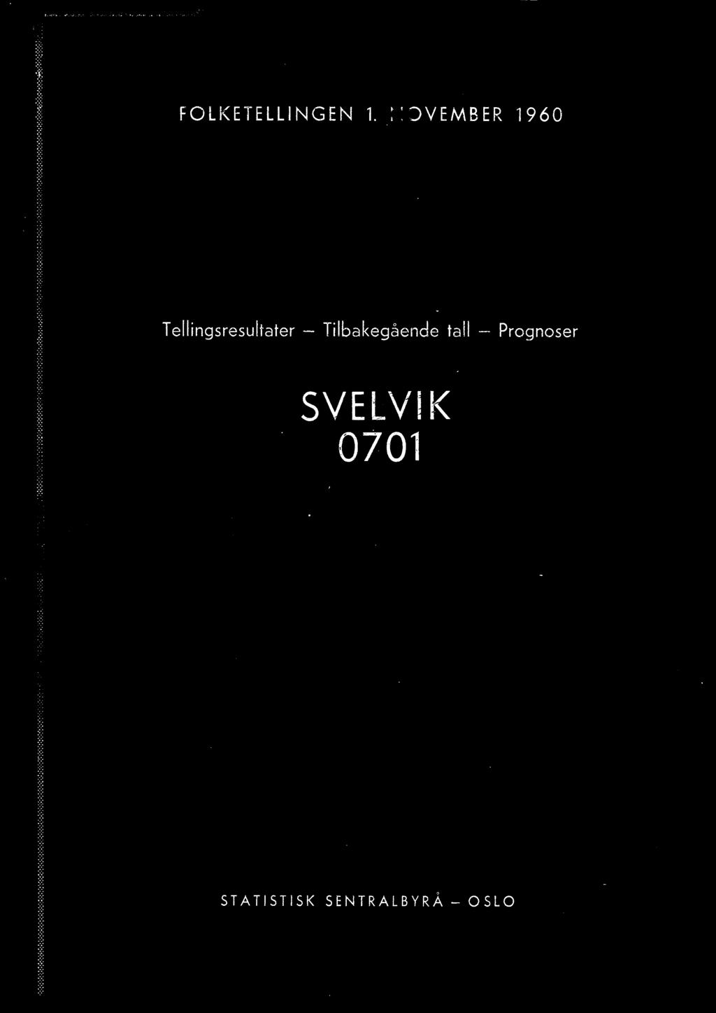 Prognoser SVELVIK