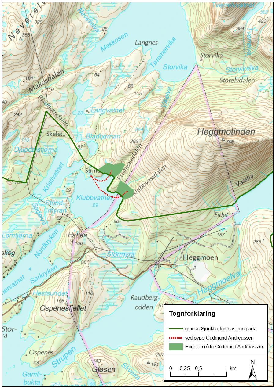 MIDTRE NORDLAND NASJONALPARKSTYRE Gåsvatnan landskapsvernområde Saltfjellet landskapsvernområde Storlia naturreservat