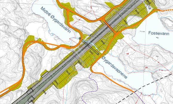 Men avlastningsveien vil få parallell gang- og sykkelvei, noe som er positivt med tanke på tilgjengelighet spesielt nordover mot Bukksteinsvannet.