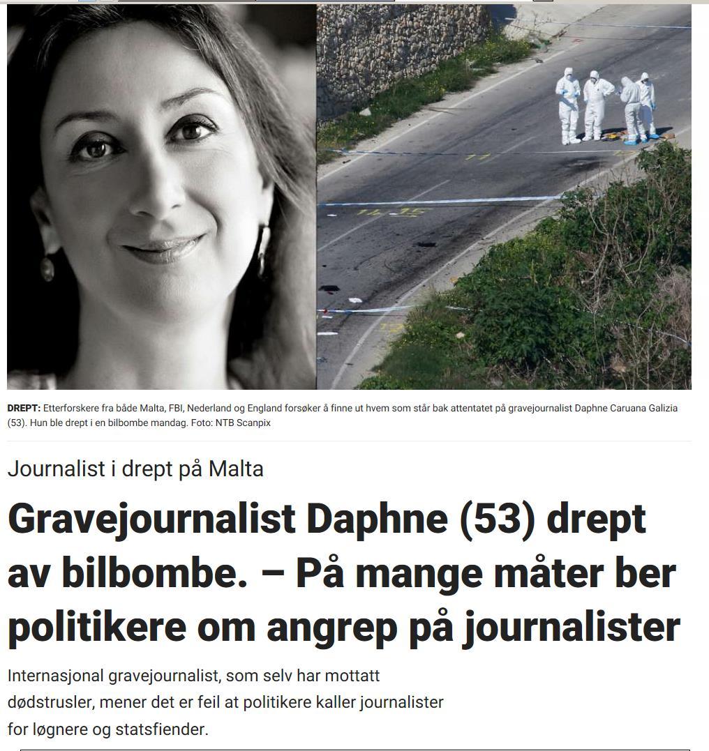 Den mest alvorlige kriminaliteten! 53-åringen har gjort store avsløringer i arbeidet som journalist.