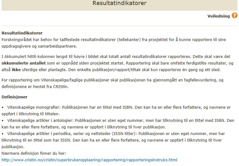 2. Resultatindikatorer Klikkbar lenke