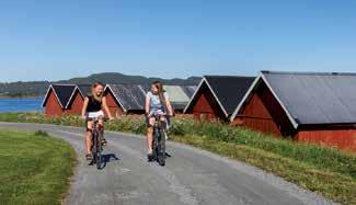 Sykkelruter En sykkelferie på Inderøy er en herlig opplevelse og egner seg godt for hele familien. Landskapet bølger seg mellom fjord og fjell på en varm og behagelig måte.