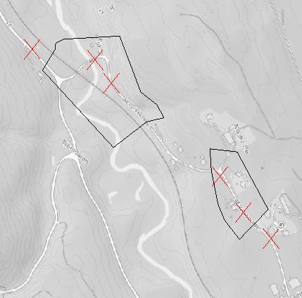 I forkant av fasitmålingen har SVV etablert et boltsatt fastmerkenettverk i testområdet. Fastmerkene er innmålt med GNSS fra landsnettpunktet F37T0871 over flere dager.