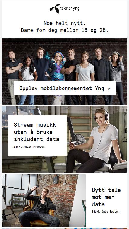 Profilerte butikkene: