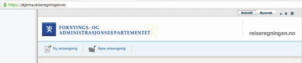 Reiseregning for Landsråd 2012 Reiseregningen fylles ut på internett på følgende nettside: https://skjema.reiseregningen.no Start ved å klikke på «Ny reiseregning» og fyll ut alle poster. NB!