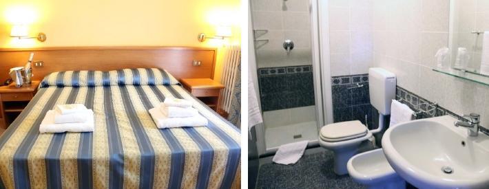 Hotellet har 33 hyggelige rom, alle med eget bad. De er utstyrt med satellitt-tv, minibar og fasttelefon.
