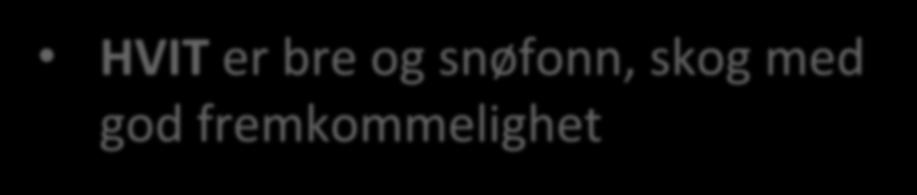 Farger og karttegn