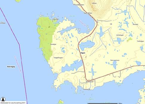 kraftledningsnett Topografi, gunstige terrengforhold Gimsøy Vindpark 4.