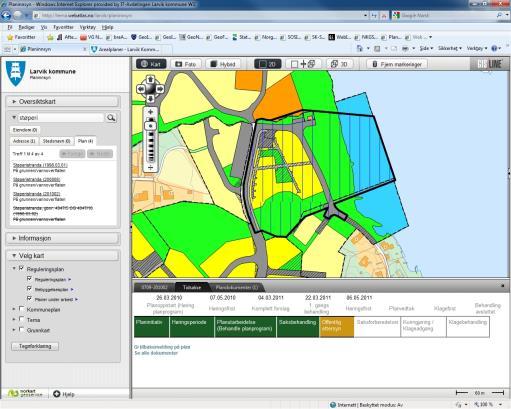 Modell for digitale romlige planer med tilhørende bestemmelser (spesifikasjoner, standardiserte bestemmelser som kan