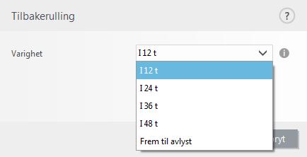 Bruk direkte tilkobling hvis proxy ikke er tilgjengelig Proxy-serveren vil bli omgått under oppdateringen hvis den er utilgjengelig.