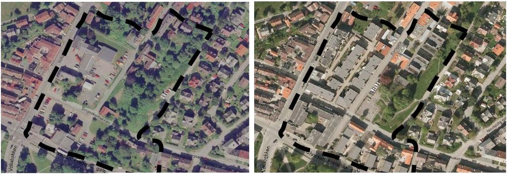 Området inngår i det som er definert som boligområde i kommuneplanens arealdel, og er et eksempel på fortetting som har bidratt til å redusere transportarbeidet.