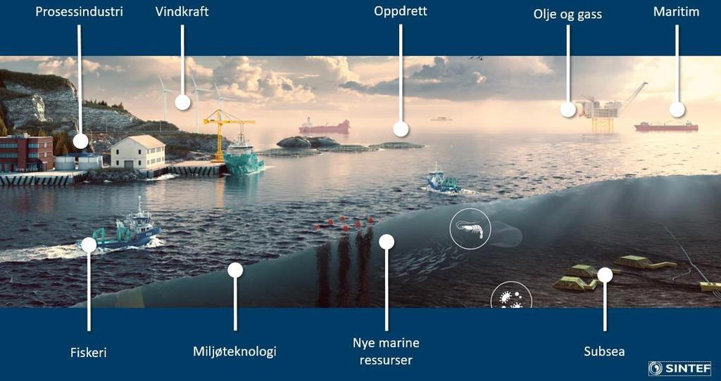 SINTEF Ocean med fokus på hele HAVROMMET