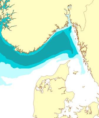 Tettbebyggelse Indre Oslofjord Ytre Oslofjord Figur 1. Kart over Indre og Ytre Oslofjord (venstre), samt strømmer som påvirker Oslofjorden (høyre).