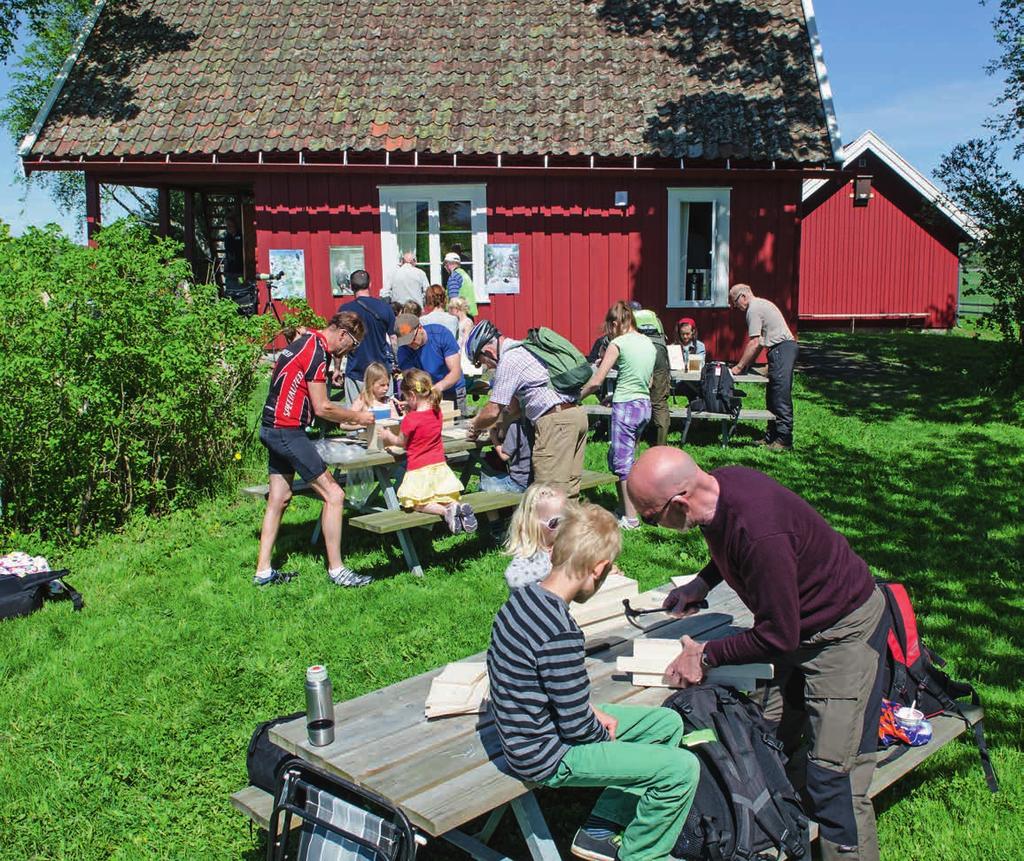 NØTTERØY Søndre Holmen husmannsplassen som ble nasjonalt våtmarkssenter I 1988 åpnet landets andre naturinformasjonssenter på den gamle husmannsplassen Søndre Holmen.