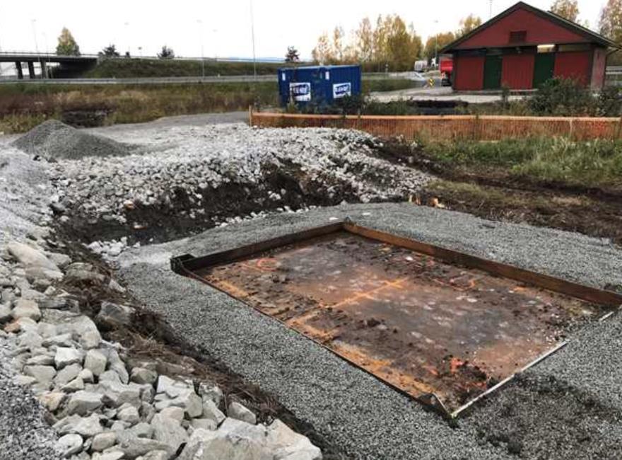 Bleikffiol er gjerdet inn og den skal ikke skades Avrenning/lekkasje skal ikke