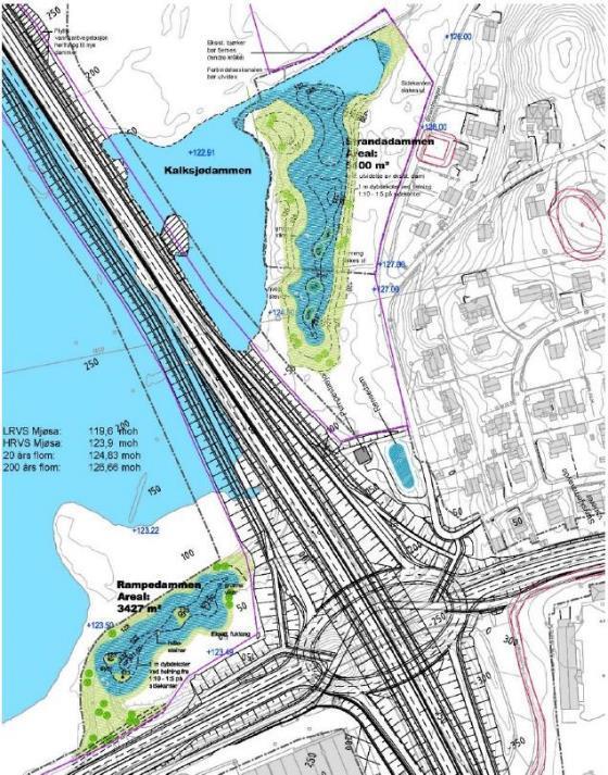 Strandadammen og Rampedammen kompensasjonstiltak