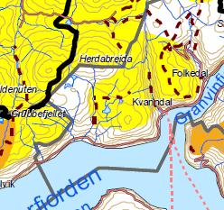 Side 7/8 R3 Fjordlandskap 2. I fjordlandskap av stor verdi skal ein vere restriktiv med inngrep som fjernar eksponerte fossar og vassdrag eller reduserer heilskapen i landskapet.