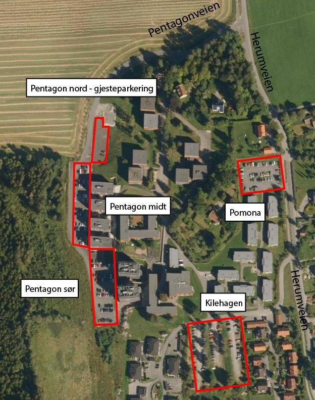 Trafikk- og parkeringsregistreringer ved eksisterende studentboliger I forbindelse med reguleringsplanarbeidet er det utført trafikkregistreringer ved eksisterende studentboligområder på Ås.