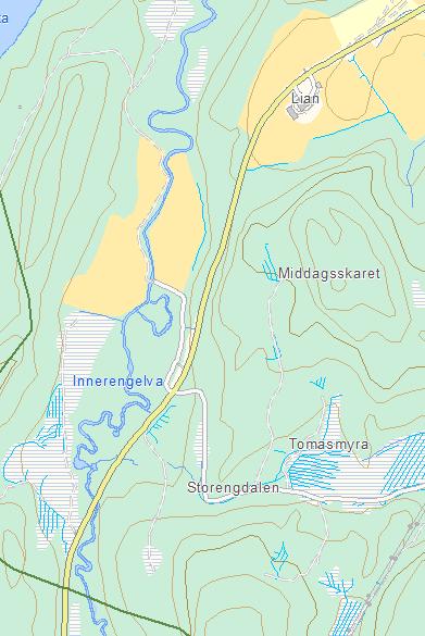 1 INNLEDNING 1.1 Planområdet Planområdet omfatter fv.