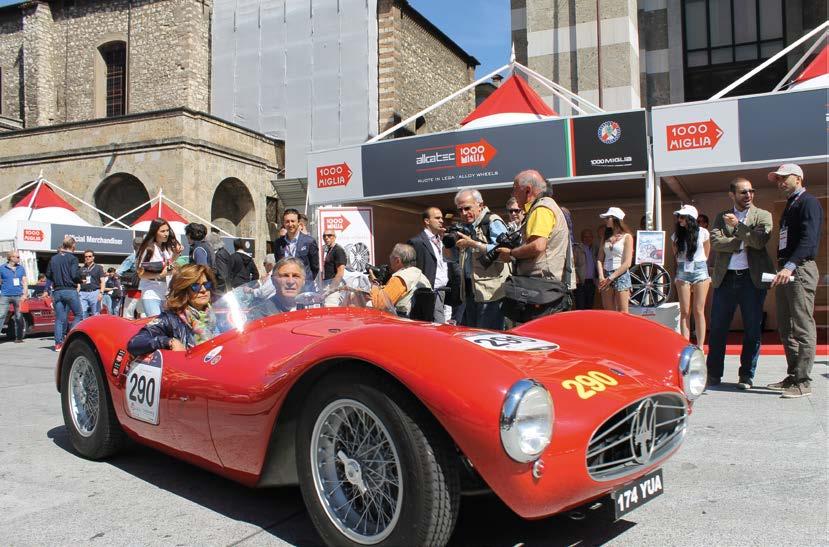 Offisiell Partner for Mille Miglia historiske race