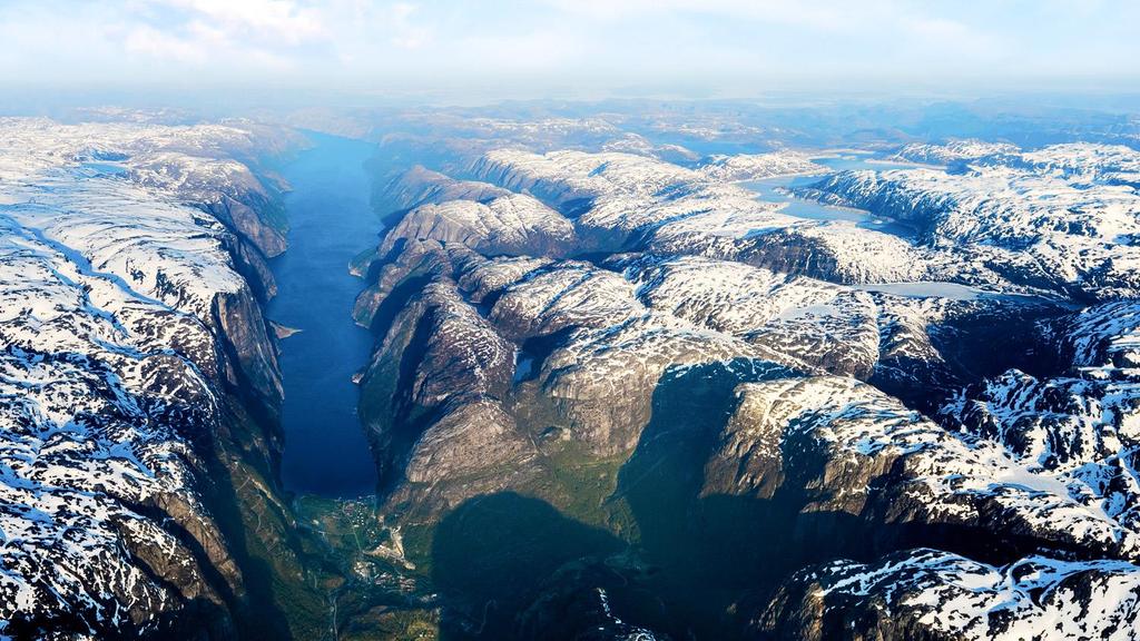 LYSE FJORDEN LYNGS- VATN STORA- TJØRNA