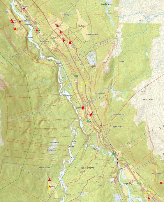 Vurdering av konsekvensene for naturtyper, artsmangfold og barrierevirkning/fragmentering av helhetlige miljø.