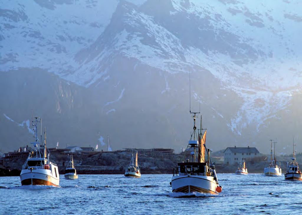 BÆREKRAFT I NORSK NÆRING Norge har råderett over noen av verdens rikeste havområder og en kyst som er godt egnet for oppdrett.